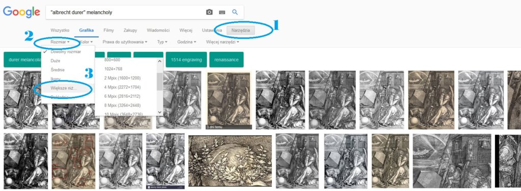 Jak znaleźć obraz w Google